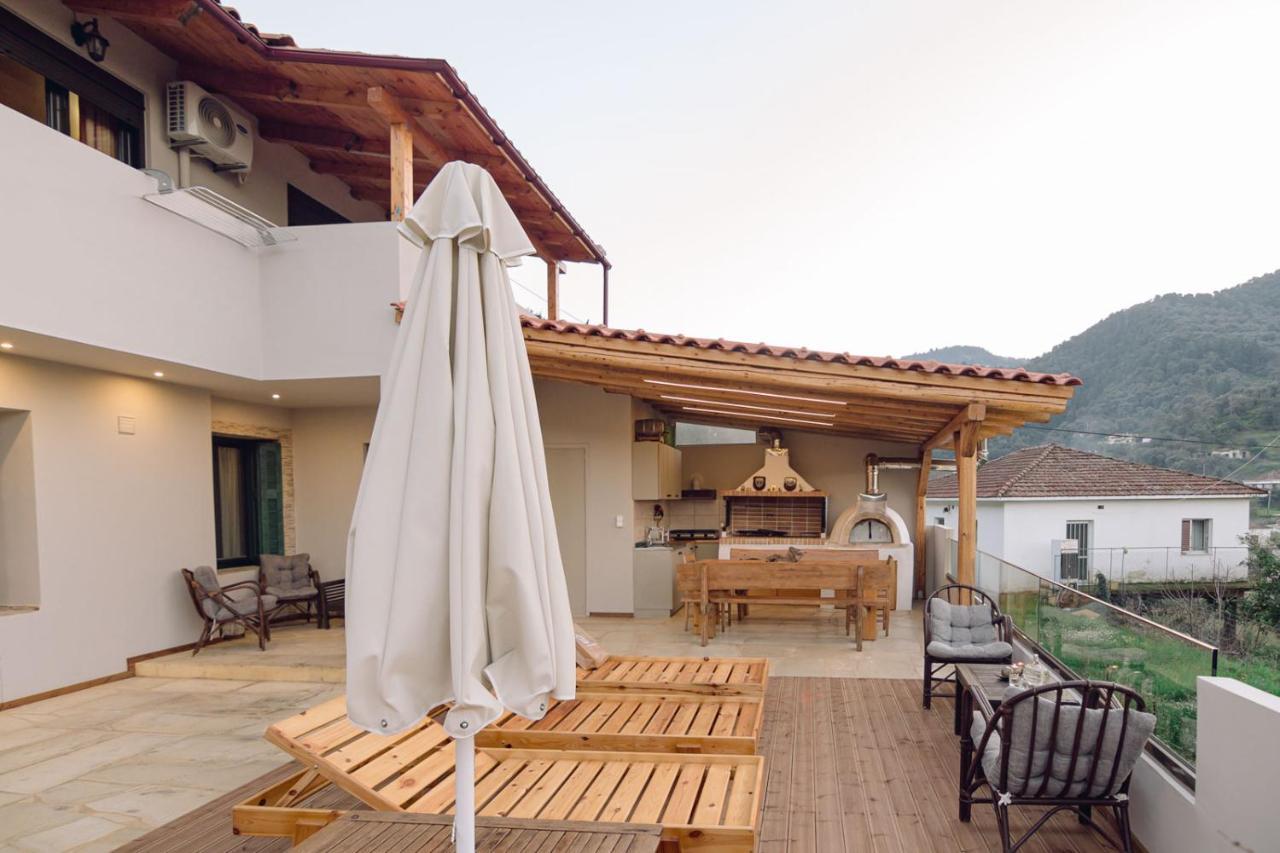 Villa Roxani Meskla Exterior foto